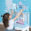 Teamson Kids Dreamland Castle 2 pièces Table de coiffeuse et tabouret avec miroir et accessoires pour poupée-107375230