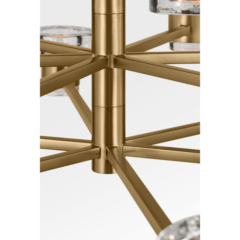 Holsted 1 - Light Chandelier, Estate Brass