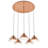 Muspelheim 5 - Light Copper Dome Pendant