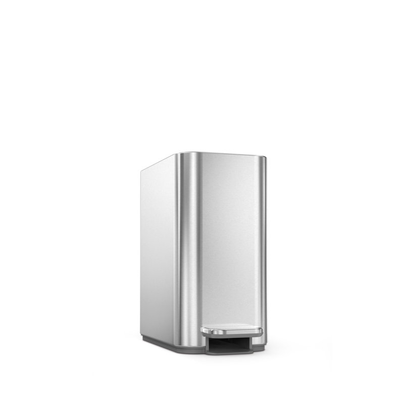 Simplehuman 5L Slim Pedal Bin, Stainless Steel