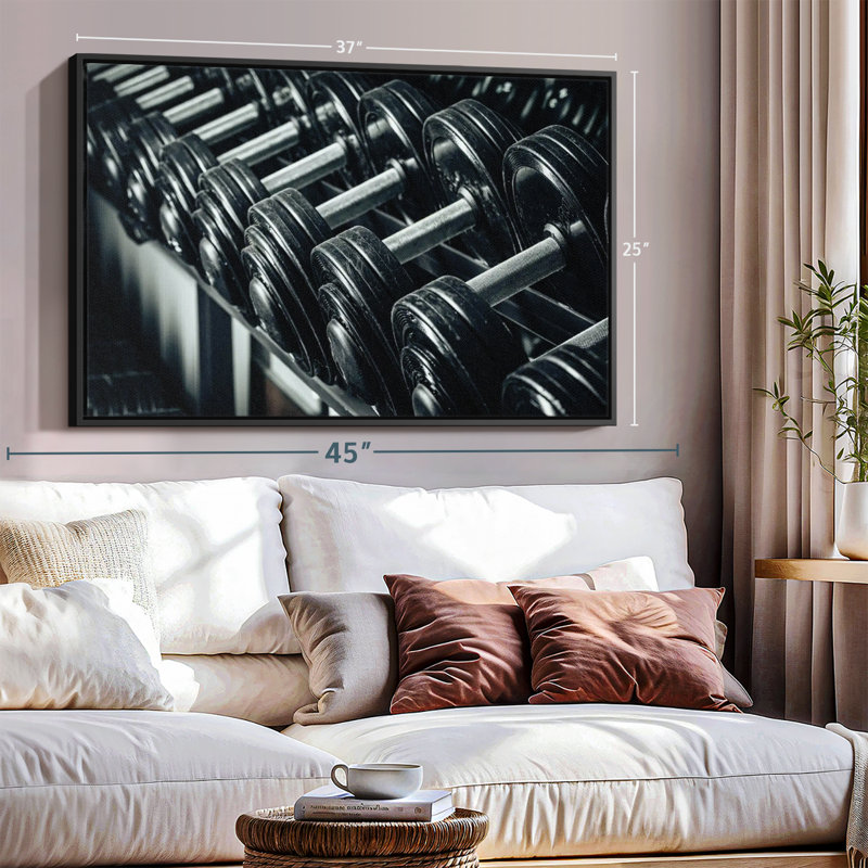 «Workout Loop Wall Art», H 25 po x l 37 po
