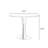 Walnut Round Solid Wood Dining table-1706138921
