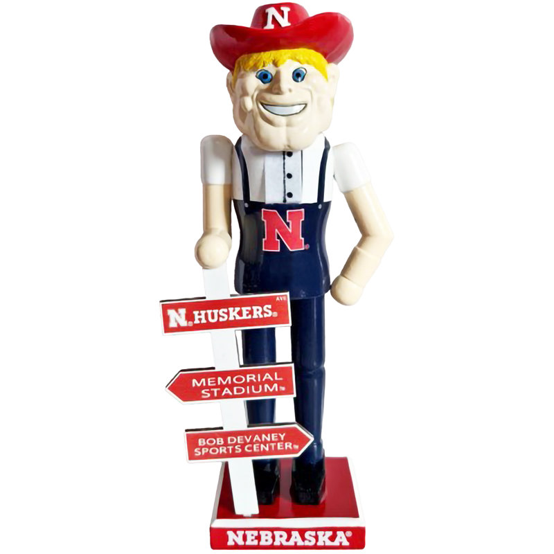 Casse-noisette 12 pouces NCAA, Nebraska Cornhuskers