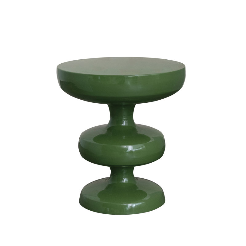 Round Metal Accent Table