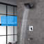 Système de douche complet avec valve brute