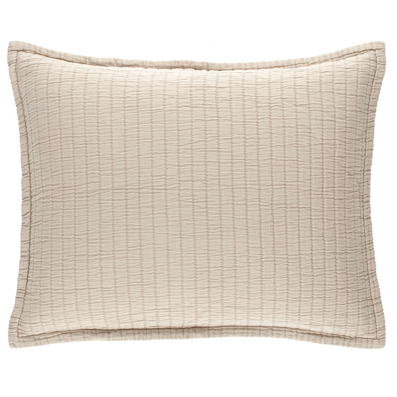 Boyfriend 100% Cotton Envelope Sham, Standard/Twin, Sand