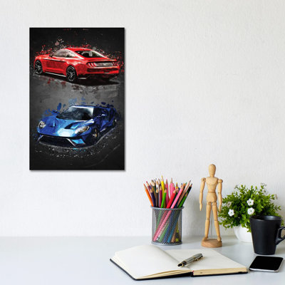 Ford2 by Gab Fernando - Wrapped Canvas Print