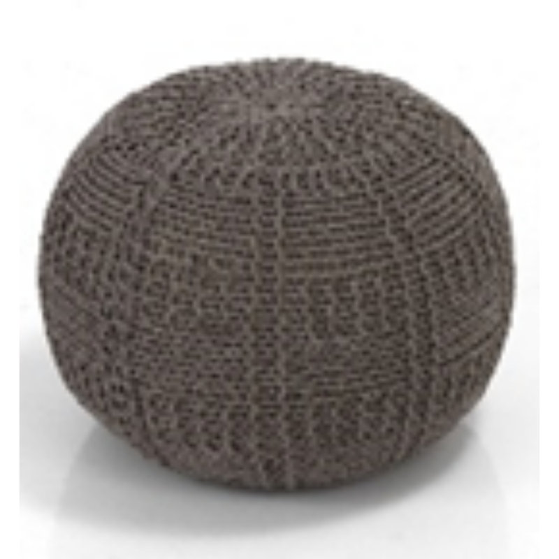 Standish 43Cm Round Pouffe Ottoman