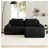 Tissu noir est en rupture de stock