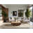Soft Plush Faust Hanukkah Modern & Contemporary Abstract Area Rug in Beige – LightBrown Binding-454873807
