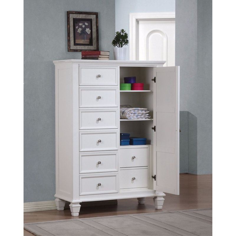 Draughn Sleek 7 Drawer Gentleman's Chest | Wayfair