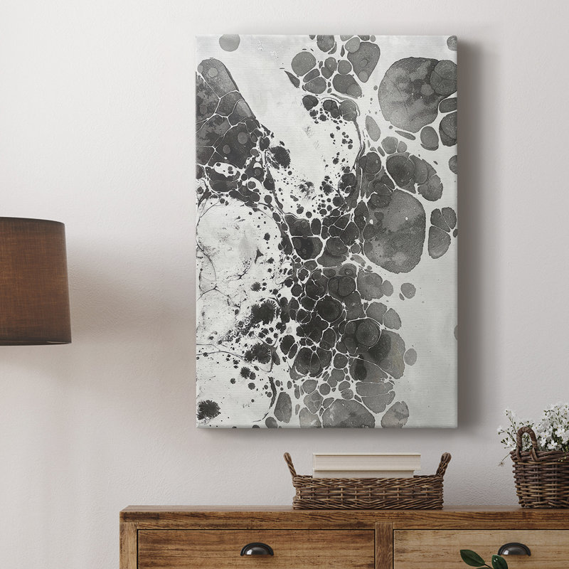 Marbling III -Custom Wrapped Gallery Cavas