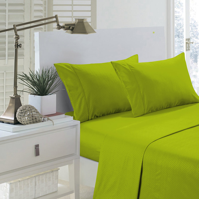 Ensemble de draps en micro-fibre, ISE, Ensemble de draps pour grand lit + un drap-housse 