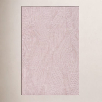 Hand-Tufted Abstract Wool Rug