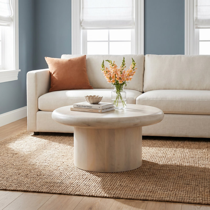 Mayzie Solid Wood Single Coffee Table
