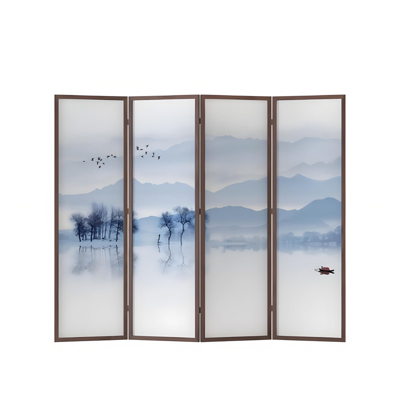 Solid Wood Art Screen, 70.86" H x 70.86" W x 1.37" D