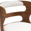 Swivel Upholstered Barstool With Wood Frame, Rubber Wood Legs-1221847582