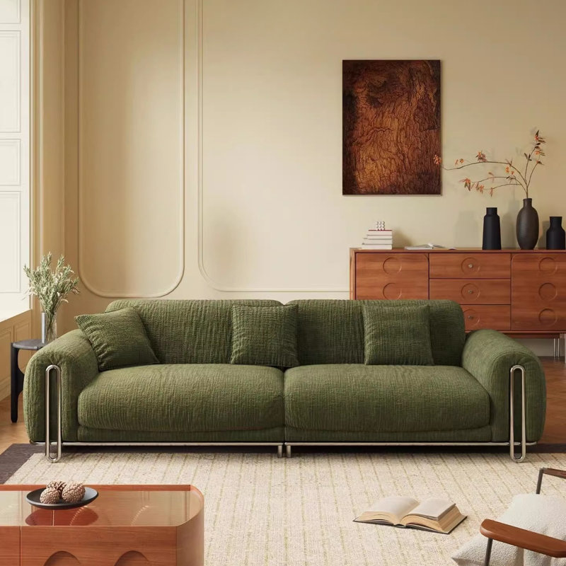 Canapé Creative Creative, H 31,5 po x l 102,36 po x P 39,37 po, Vert