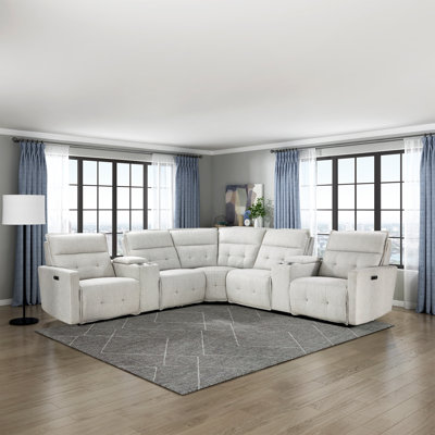 Canapé modulaire inclinable électrique 7 pièces Niehaus