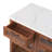 Rowan Farmhouse Wood Kitchen Island with 6 Drawers, Lower Shelf, and Spacious Worktop