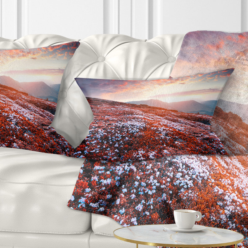 Coussin Bloom, 12 po x 20 po, Coussin lombaire