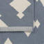 Geometric Area Rug in Dusty Blue/Ivory-50686315