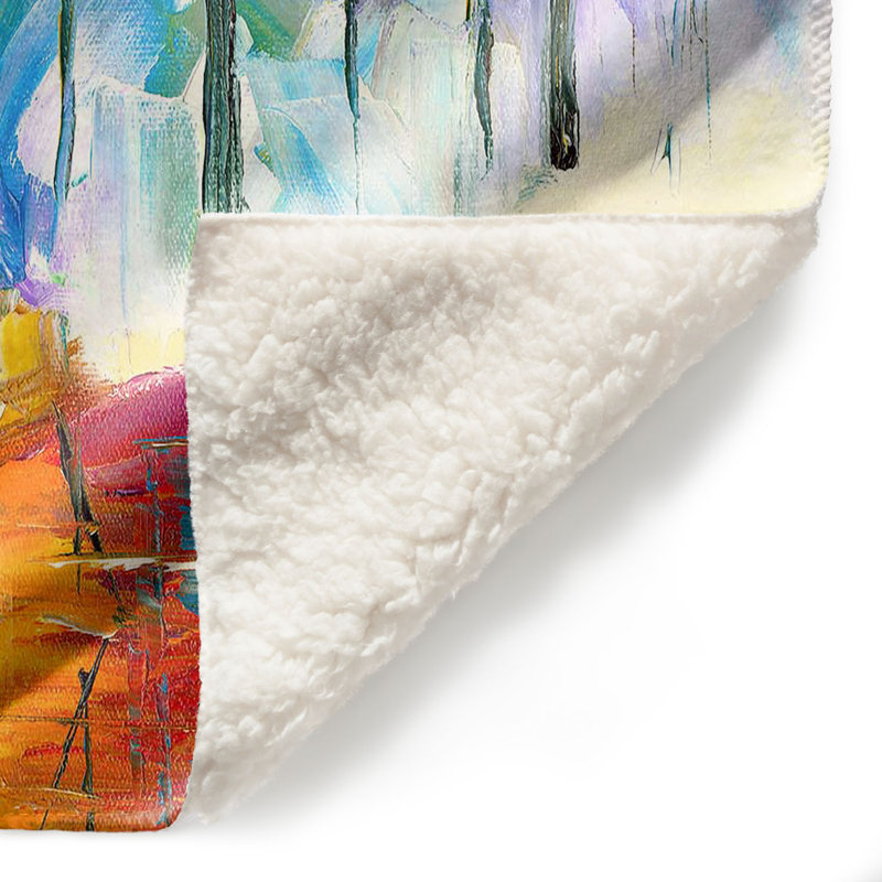 Couverture sherpa doux time, l 51 po x L 60 po