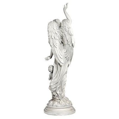 Grand lit anges, tuteur du statue pour enfants