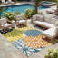 Tapis intérieur / extérieur floral Armone-628384684
