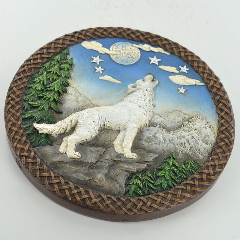 Rustic Animals Wall Decor on Resin