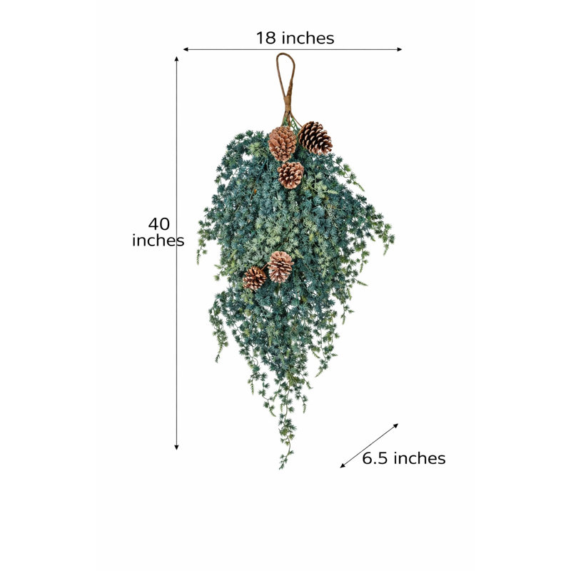 Ornement de Noël 35 po Saphire Cypress