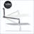 Rain Shower Head With Shower Arm  (12 Inch Square, Brushed Nickel)