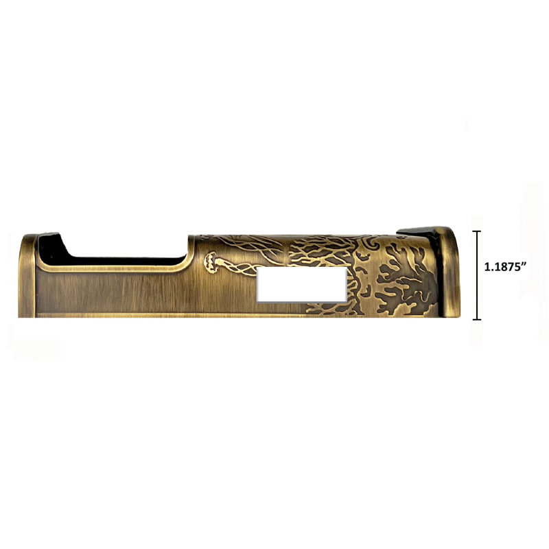 Housse pour sonnette Coastal, Laiton antique