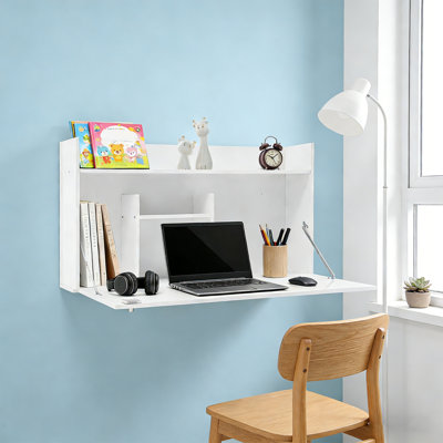 Armoire de bureau murale pliable 29,9 po