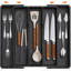 Rangement d'ustensiles pour tiroirs de cuisine, plateau extensible pour ustensiles de cuisine-131057070