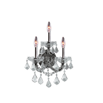 Carlota Crystal Flush Mounted Sconce