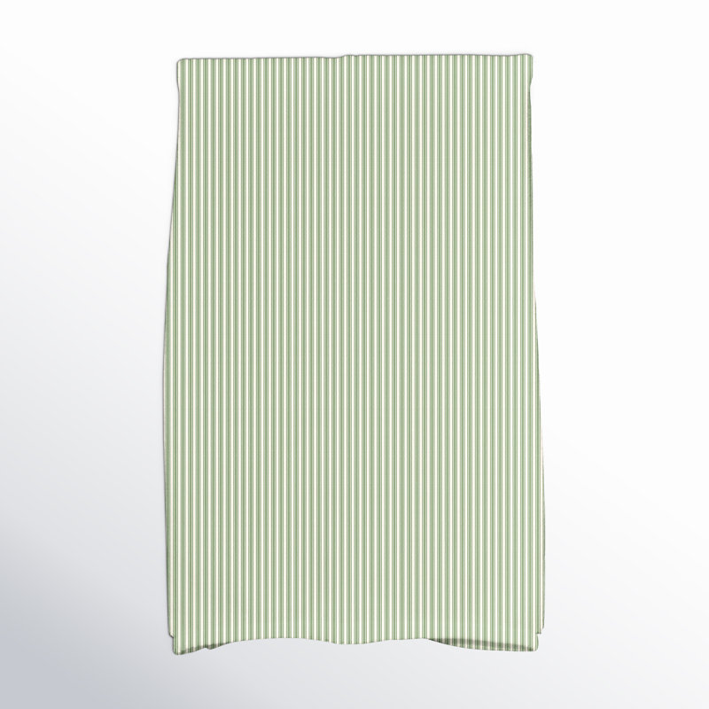 Stripe Tea Towel Kitchen Towel, Green