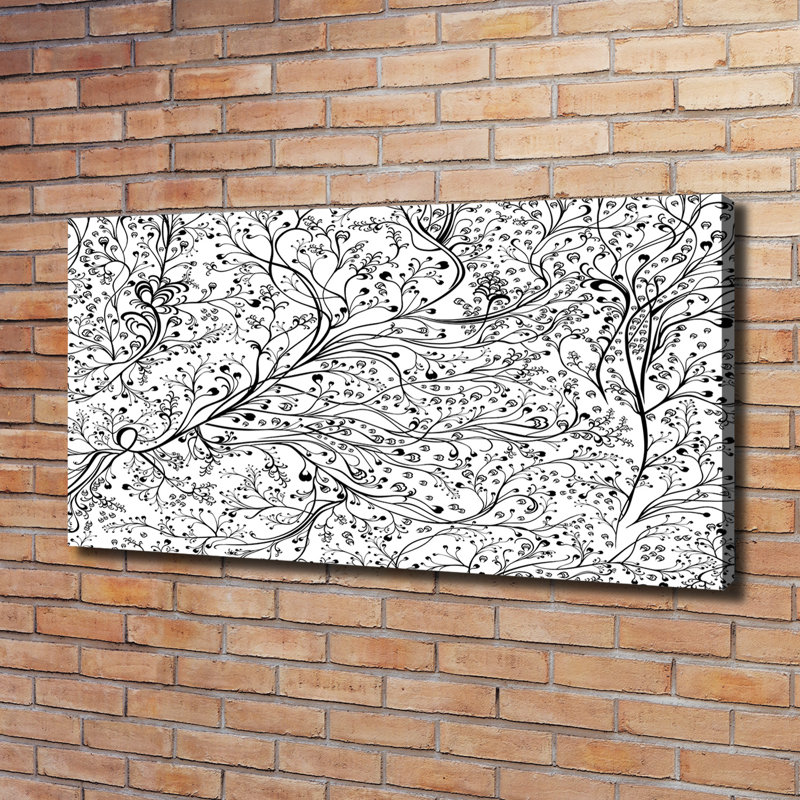 Intertwined Branches - Wrapped Canvas Print