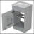 18"Bathroom Vanity With Sink And Adjustable Shelf-8398099