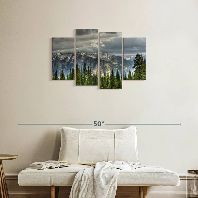 Alvord San Juan Mountains Pine Forest, 22" H x 36" W