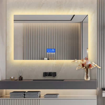 Backlit LED Bathroom Vanity Mirror Anti-Fog