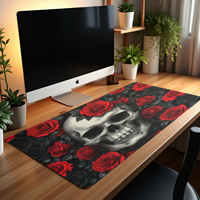 Polyester Desk Pad, 14.4x12.1