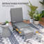 Long Single Chaise with Cushions-199102571