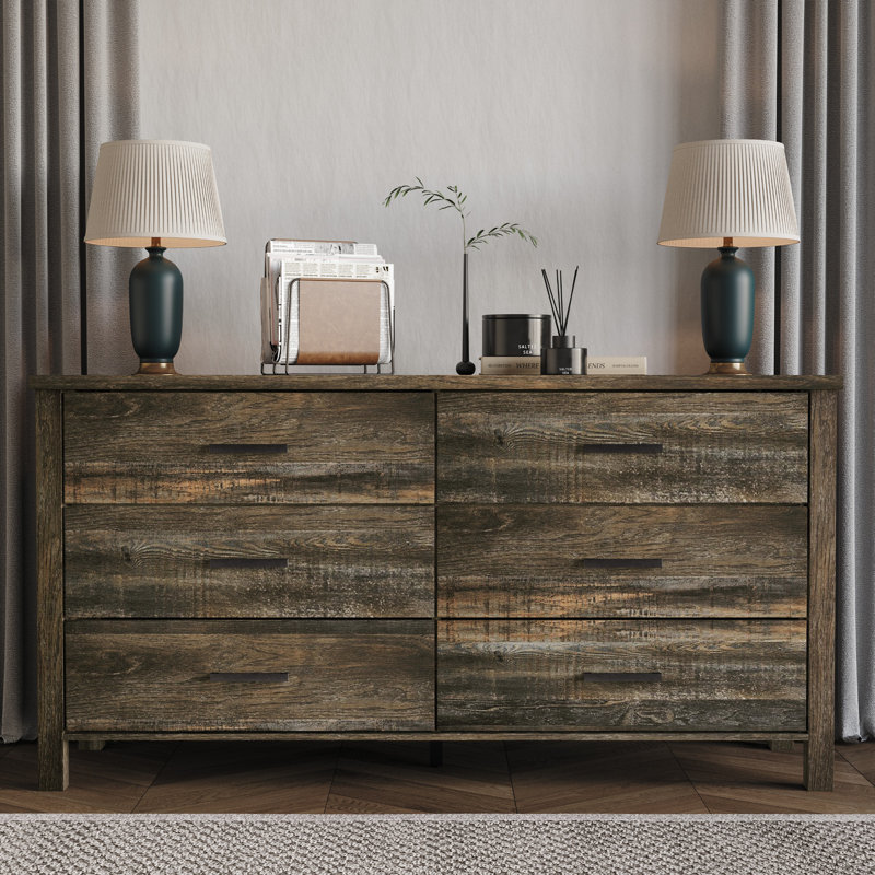 Commode 6 tiroirs Mader