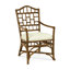 Chippendale Upholstered Arm Chair-1220169757-1252848235