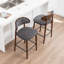 Tabouret de comptoir en bois massif-354948241