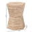 Challise Bohemian Woven Grasscloth Hourglass End Table