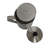Aluminum Grease Dispenser 1.5 Quart In Silver