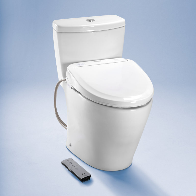Washlet® Round Toilet Seat Bidet, Cotton