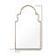 Juno Arch Metal Wall Mirror